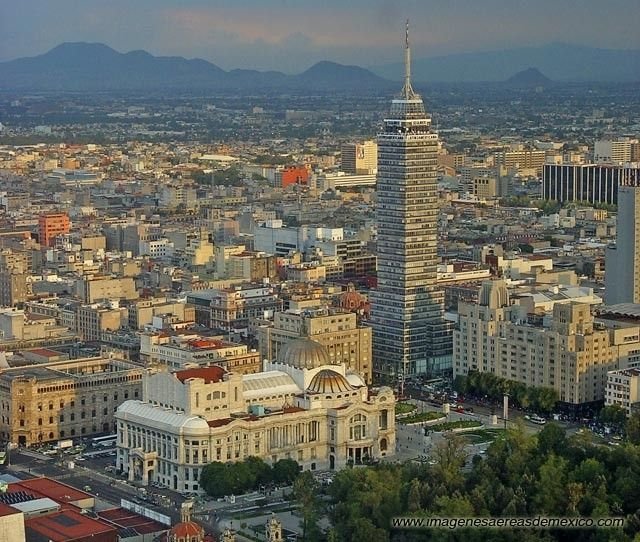 Aerial photography of Mexico City, Mexico