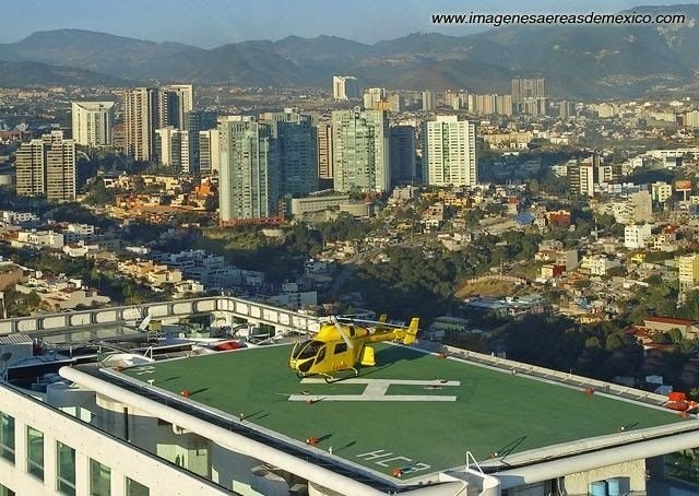 Aerial photography of Mexico City, Mexico