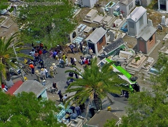 Aerial photography of Mexico City, Mexico