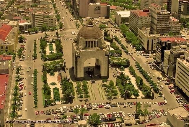 Aerial photography of Mexico City, Mexico