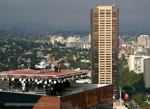 Aerial photography of Mexico City, Mexico