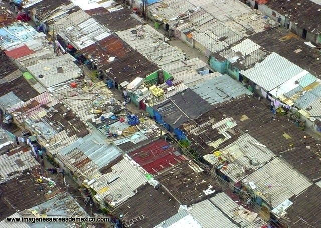 Aerial photography of Mexico City, Mexico