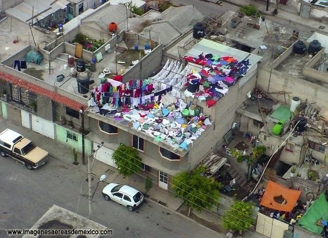 Aerial photography of Mexico City, Mexico