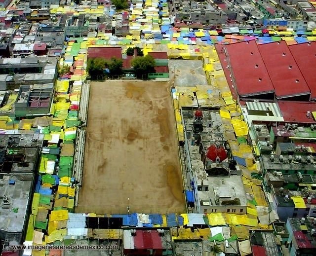 Aerial photography of Mexico City, Mexico