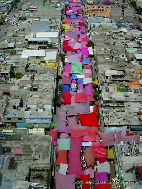 Aerial photography of Mexico City, Mexico