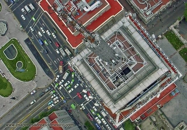 Aerial photography of Mexico City, Mexico