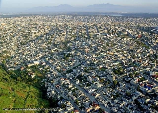 Aerial photography of Mexico City, Mexico