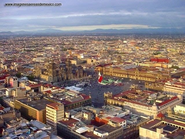 Aerial photography of Mexico City, Mexico