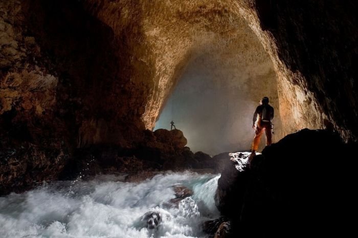 cave underground space