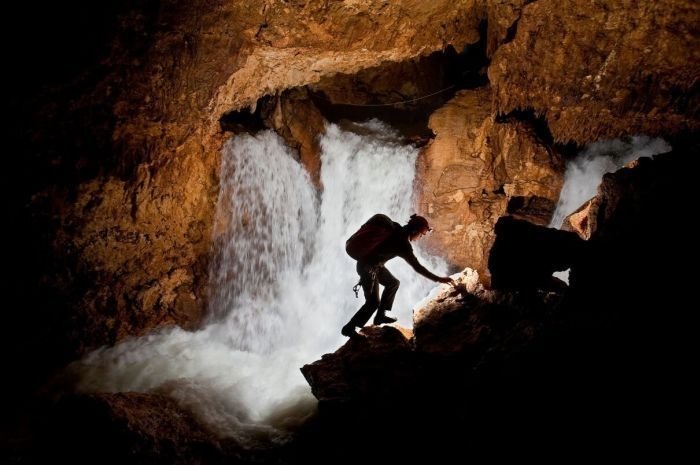 cave underground space