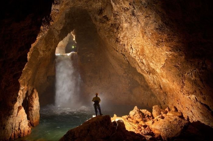 cave underground space