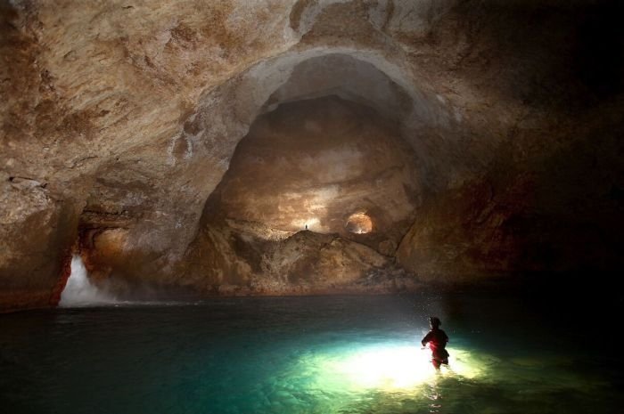 cave underground space