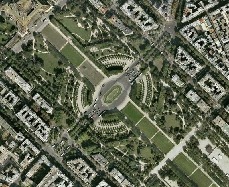 Interesting places on Google Earth