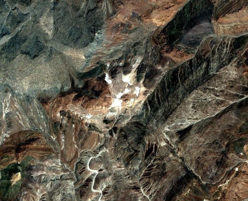 Interesting places on Google Earth