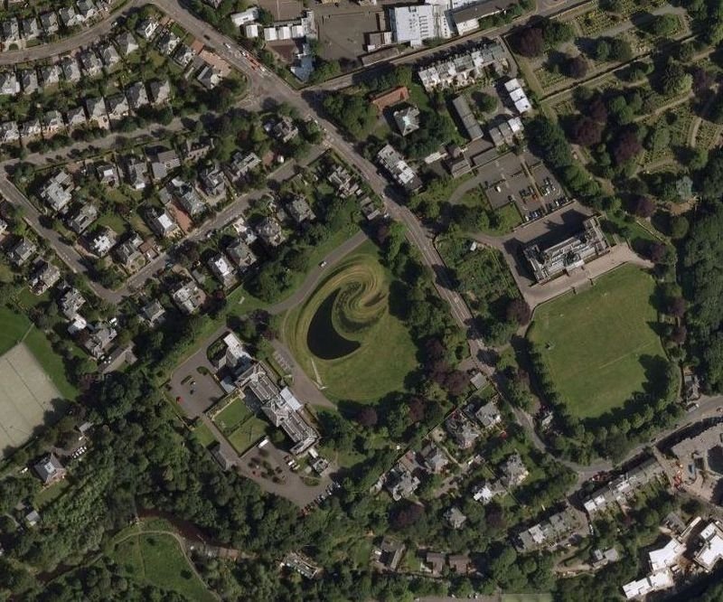 Interesting places on Google Earth