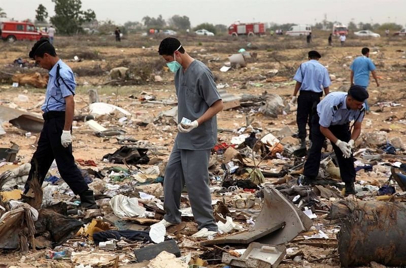 Plane crash in Tripoli, Libya