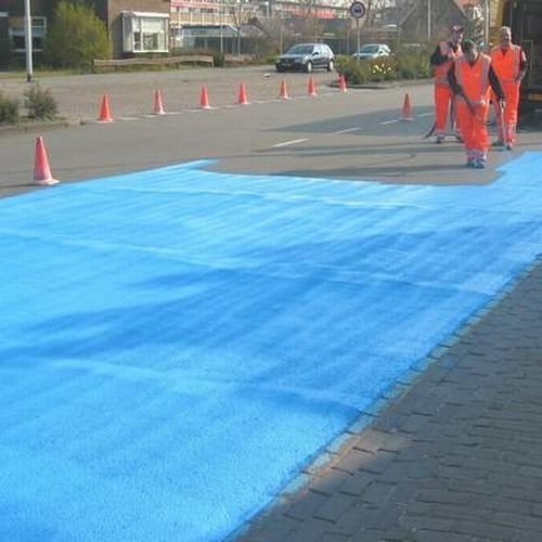 The Blue Road in Netherlands, by Henk Hofstra