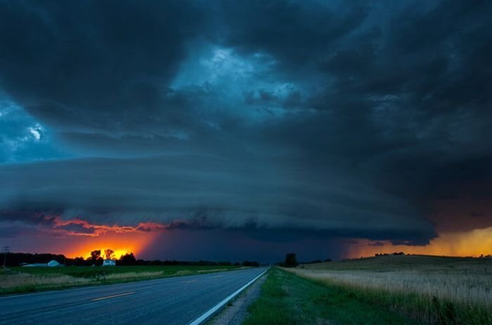 storms, lightnings and tornadoes