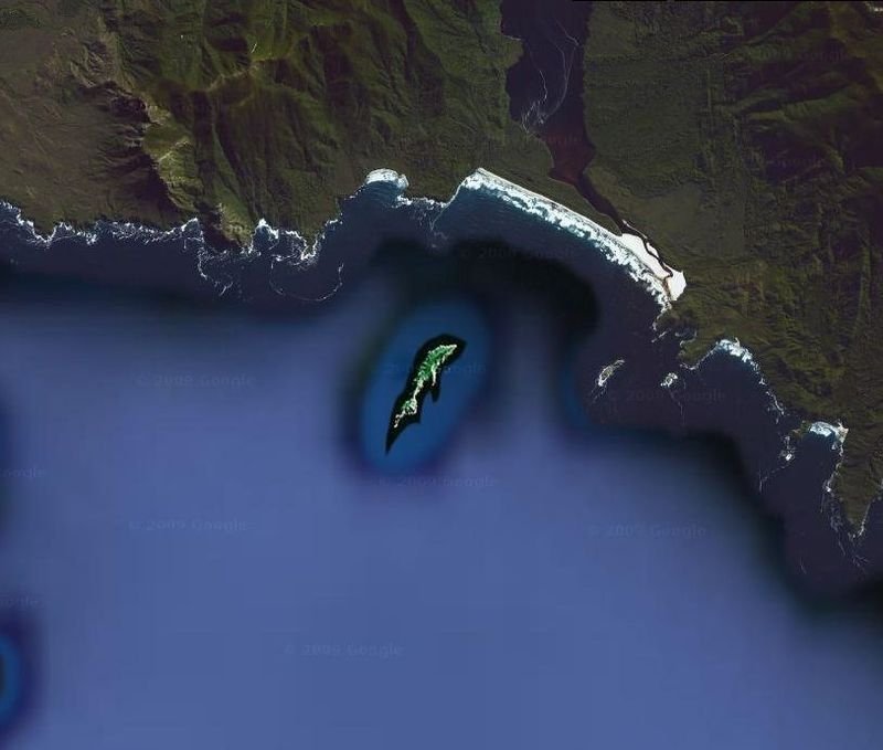 Interesting places on Google Earth