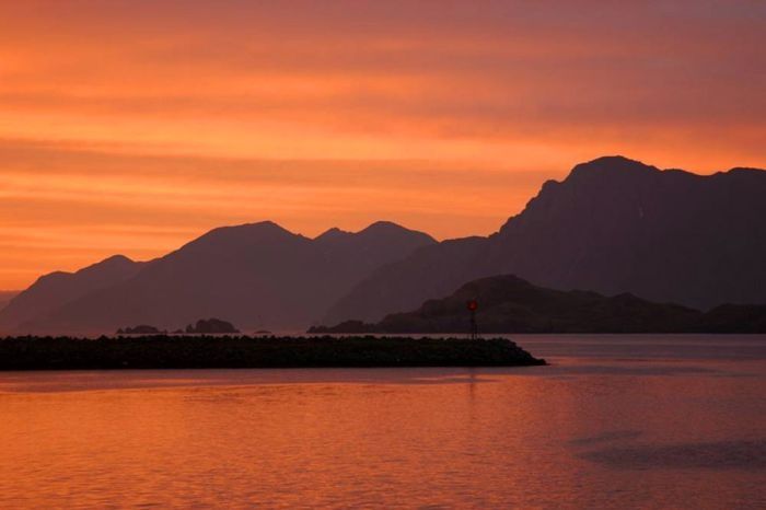 sunrise and sunset landscape photography