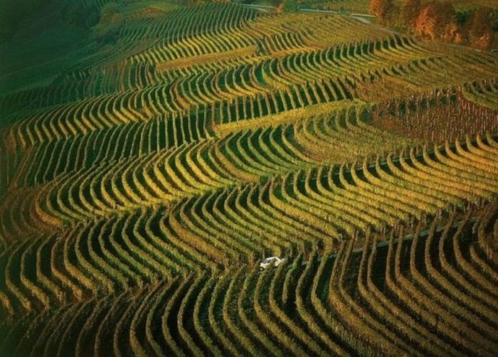 Aerial photos of Europe