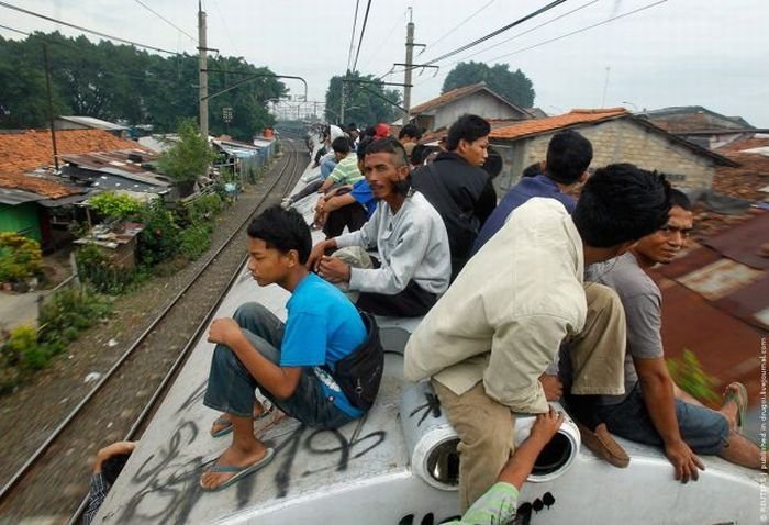 Railways capacity problems, Jakarta, Indonesia