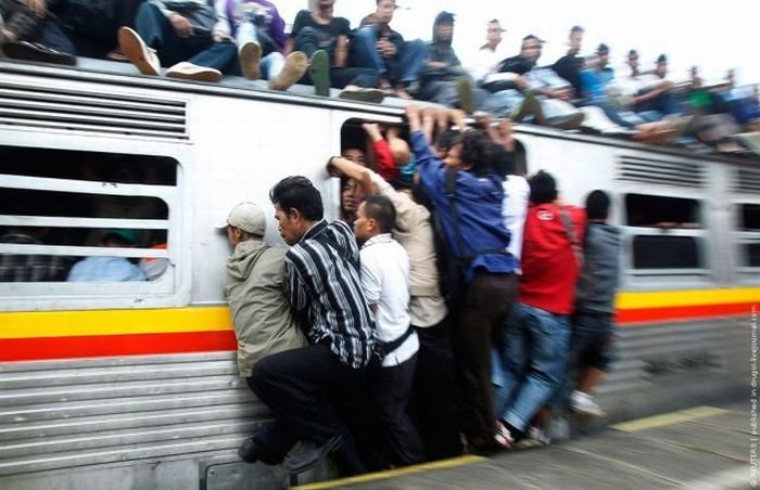 Railways capacity problems, Jakarta, Indonesia