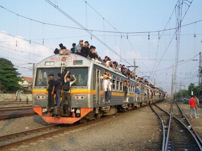 Railways capacity problems, Jakarta, Indonesia