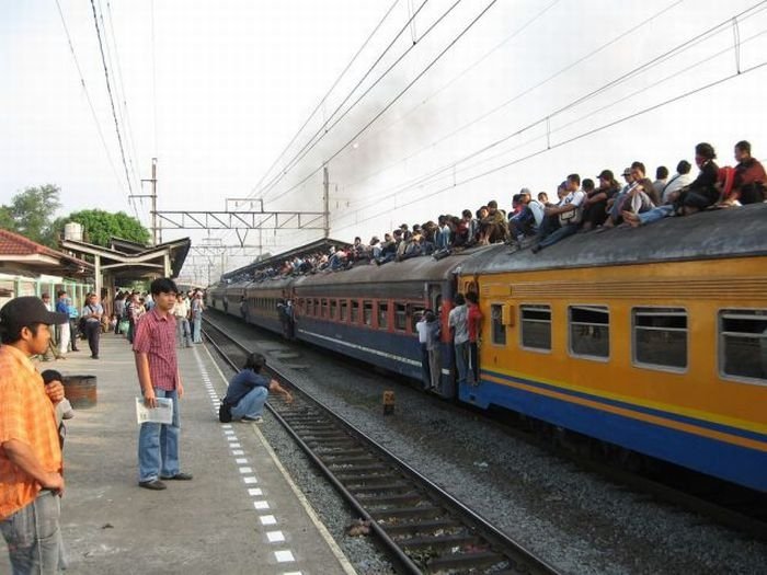 Railways capacity problems, Jakarta, Indonesia