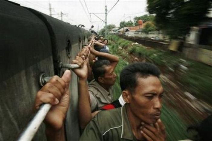 Railways capacity problems, Jakarta, Indonesia