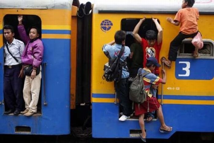 Railways capacity problems, Jakarta, Indonesia