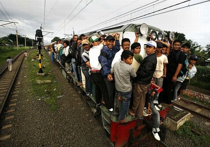 Railways capacity problems, Jakarta, Indonesia