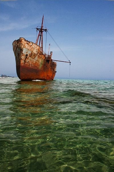 Shipwreck Cove, Navagio Beach on Zakynthos Island, Greece