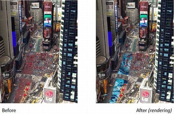 times square makeover