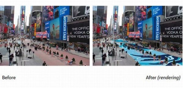 times square makeover