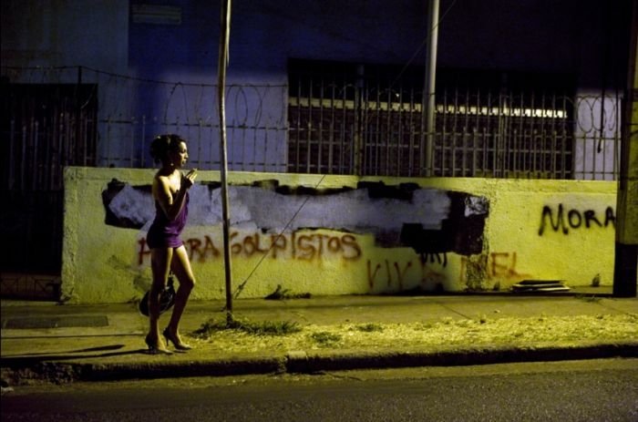 Transsexual prostitutes in Tegucigalpa, Honduras by Michael Dominic