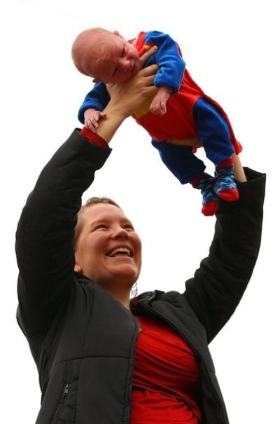 Super hero world record attempt, Federation Square in Melbourne, Australia