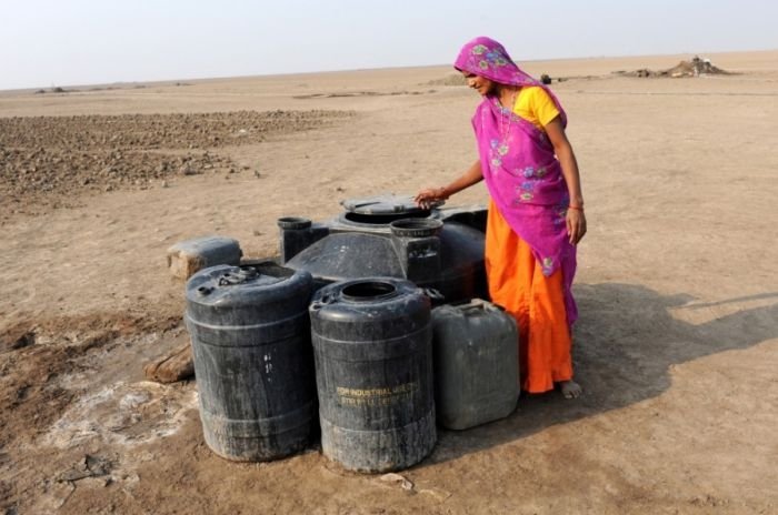 Salt production, India and Indonesia