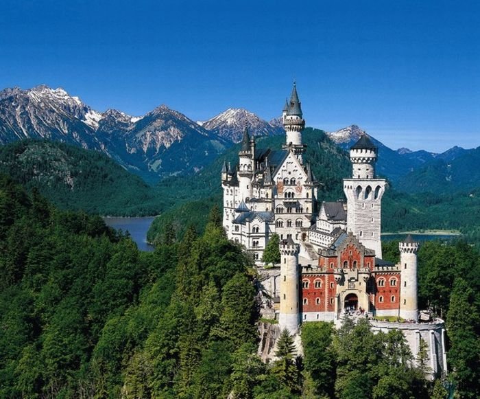 Neuschwanstein Castle, Hohenschwangau, Bavaria, Germany