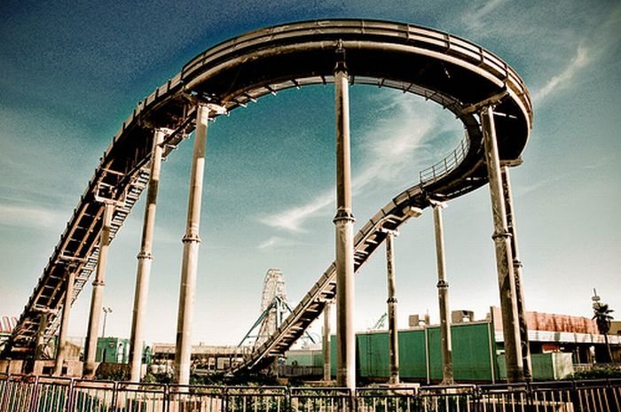 Abandoned six flags, New Orleans, United States