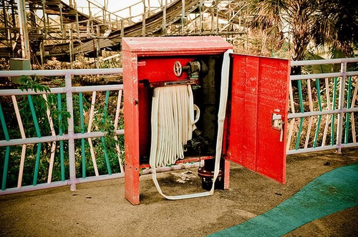 Abandoned six flags, New Orleans, United States