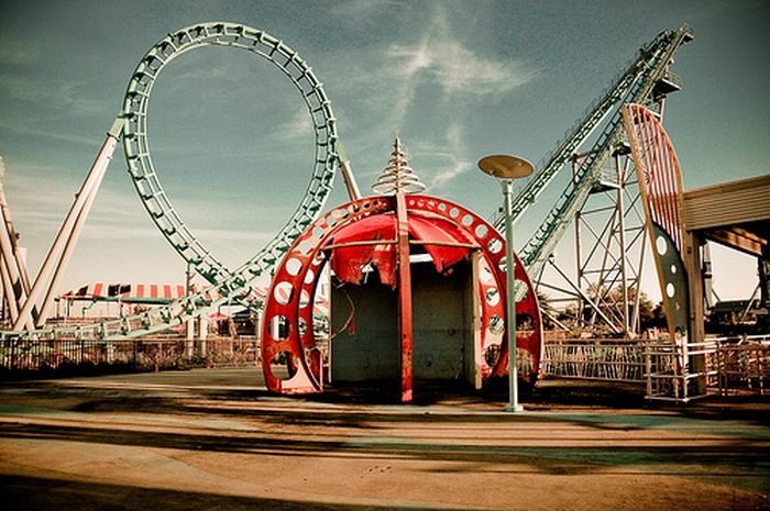 Abandoned six flags, New Orleans, United States