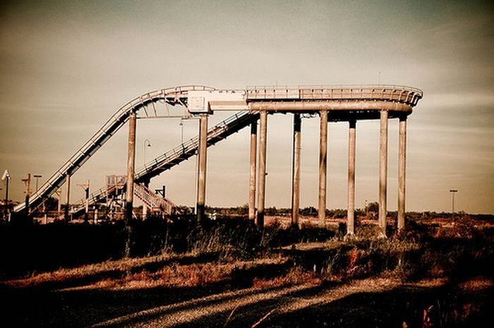 Abandoned six flags, New Orleans, United States