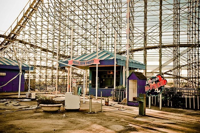 Abandoned six flags, New Orleans, United States