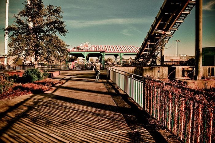 Abandoned six flags, New Orleans, United States