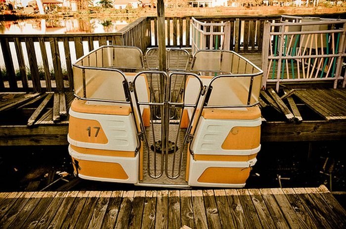 Abandoned six flags, New Orleans, United States