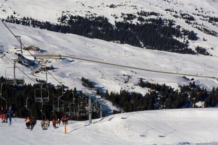 Courchevel airport, France