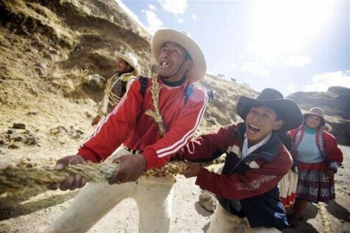 Qeswachaka Bridge, Peru