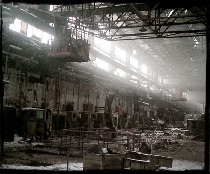 AZLK, abandoned car factory, Moscow, Russia