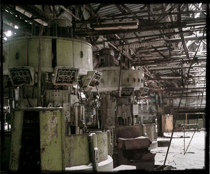 AZLK, abandoned car factory, Moscow, Russia